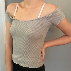 Brandy Melville Off the Shoulder Top